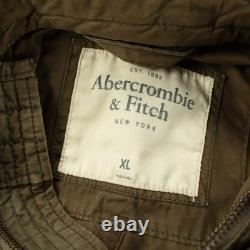 Vtg y2k ABERCROMBIE & FITCH hooded army military surplus parka coat XL tag