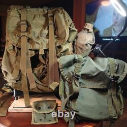 Vtge 80s US LC-1 Alice Military Field Pack Combat Backpack Army Ruck Sack OD