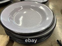 WW II ARMY OFFICER'S MESS KIT RARE Military w Enamelwear Plates Coffee Pot etc