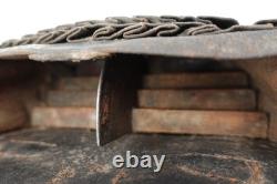 WW1 Swiss Army Military Leather Bag Ammo Pouch Vetterli S. A. Rare 1892 cavalry