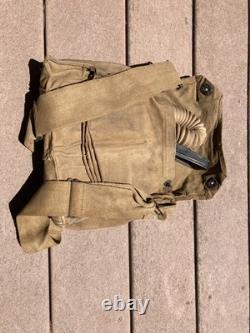 WW1 US Army Military AEF Gas Mask Field Gear Equipment with Bag