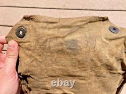 WW1 US Army Military AEF Gas Mask Field Gear Equipment with Bag