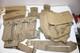 Ww2 Era British Field Gear Army Military Canvas Backpack Belt Ammo Pouch Set A