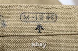 WW2 Era British Field Gear Army Military Canvas Backpack Belt Ammo Pouch Set A