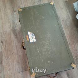 WW2 Military Foot Locker Trunk, Army Sgt