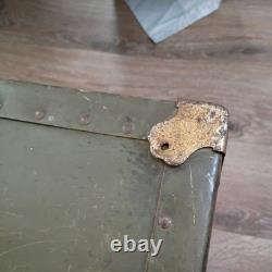 WW2 Military Foot Locker Trunk, Army Sgt