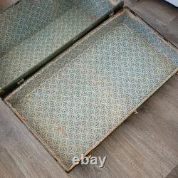 WW2 Military Foot Locker Trunk, Army Sgt