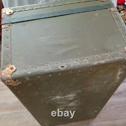 WW2 Military Foot Locker Trunk, Army Sgt