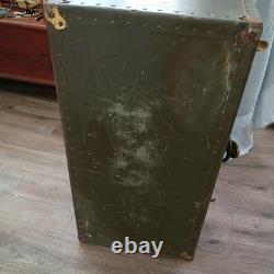 WW2 Military Foot Locker Trunk, Army Sgt