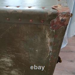 WW2 Military Foot Locker Trunk, Army Sgt