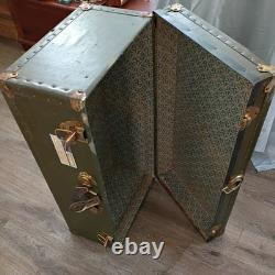 WW2 Military Foot Locker Trunk, Army Sgt