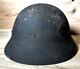 Ww2 Old Japanese Army Iron Steel Helmet Military Surplus Tetsu-kabuto Fs Rare