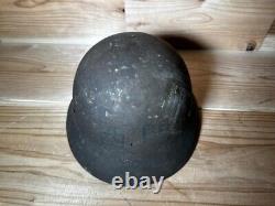 WW2 Old Japanese Army Iron Steel Helmet Military Surplus Tetsu-Kabuto FS Rare