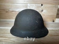 WW2 Old Japanese Army Iron Steel Helmet Military Surplus Tetsu-Kabuto FS Rare