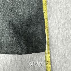 WW2 Swiss Army Jacket Wool Military Pea Coat, size L -XL Rare 1941 Vintage