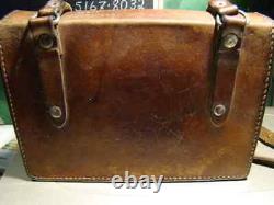 WW2 Swiss Army Military Leather Bag 1931-1944