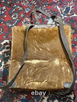 WW2 Swiss Army Military Pony Fur Backpack Tornister Rucksack