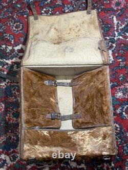 WW2 Swiss Army Military Pony Fur Backpack Tornister Rucksack