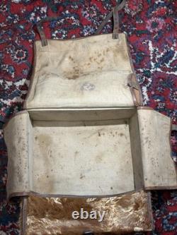 WW2 Swiss Army Military Pony Fur Backpack Tornister Rucksack