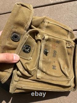 WW2 US Army Military M-209 Cipher Decodered Carry Bag Field Gear Equipment