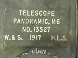 WWI 1917 13527 US Panoramic Telescope M6 Antique Military Army Navy Surplus