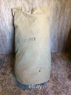 WWII 1945 dated British Army Military Canvas 2 Man Tent