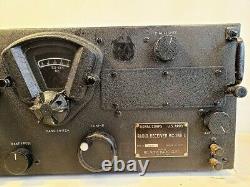 WWII Military US Army Signal Corps Belmont Radio Receiver BC-348-L Untested