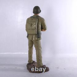 WWII Soldier Life Size Statue Military Army Surplus Theme Decor Prop Display