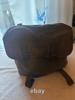 WWII US Army M1936 Musette Field Bag with M1936 Suspenders Original Military