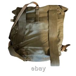WWII Vtg US Army Military Field Pack Combat rucksack backpack