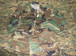 Wholesale lot of 10 case US army military winter weight bdu woodland small long