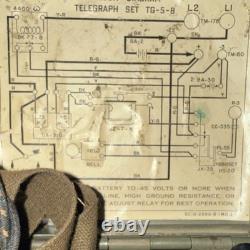 Winslow Company US Army Signal Corps Telegraph Set TG-5-B Military Surplus