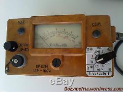 Working Famous Dp66 Military Radiation Detector Geiger Counter Beta Gamma