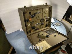 Wwii U. S. Army Bc-654 Military Field Radio