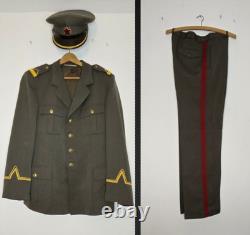 Yugoslav Army Military Academy Uniform Set from 80's Yugoslavia JNA SFRJ