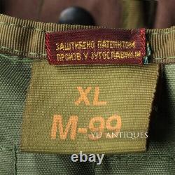 Yugoslavia Serbia Military Army Woodland Pattern Camouflage Combat Vest XL Size