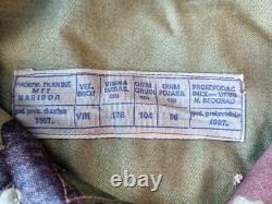 Yugoslavian army JNA m87 camouflage pattern jacket military serbia serbian