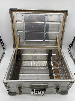 Zarges Style Aluminium Flight Case, Expedition Box Military